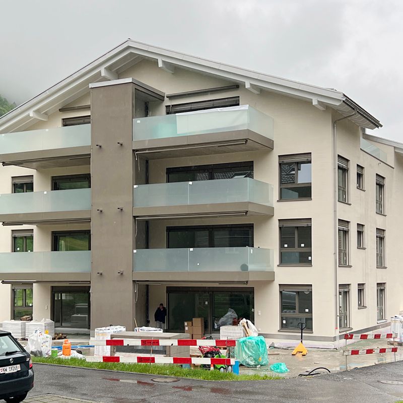 Widderfeld: Die Rohbauarbeiten sind abgeschlossen. Nun beginnt der Innenausbau und die Umgebungsarbeiten.