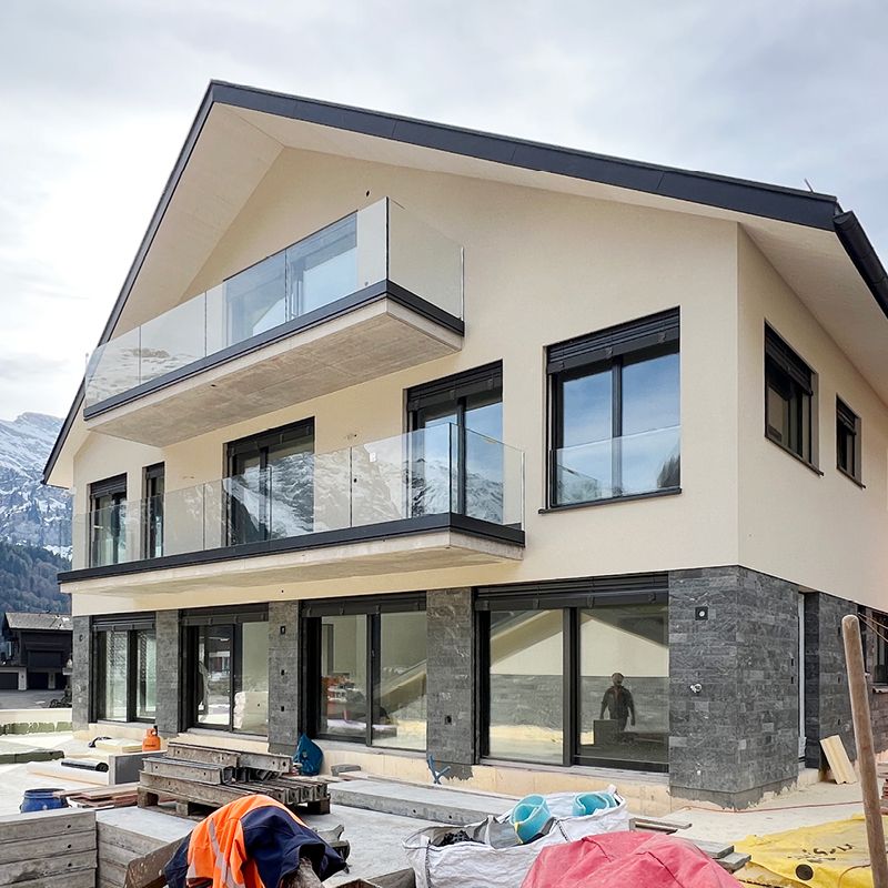 Barmettlenstrasse: Das Haus 16 befindet sich im Endspurt.