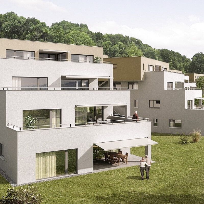 5 Terrassenwohnungen und 5 EFH «Feld»